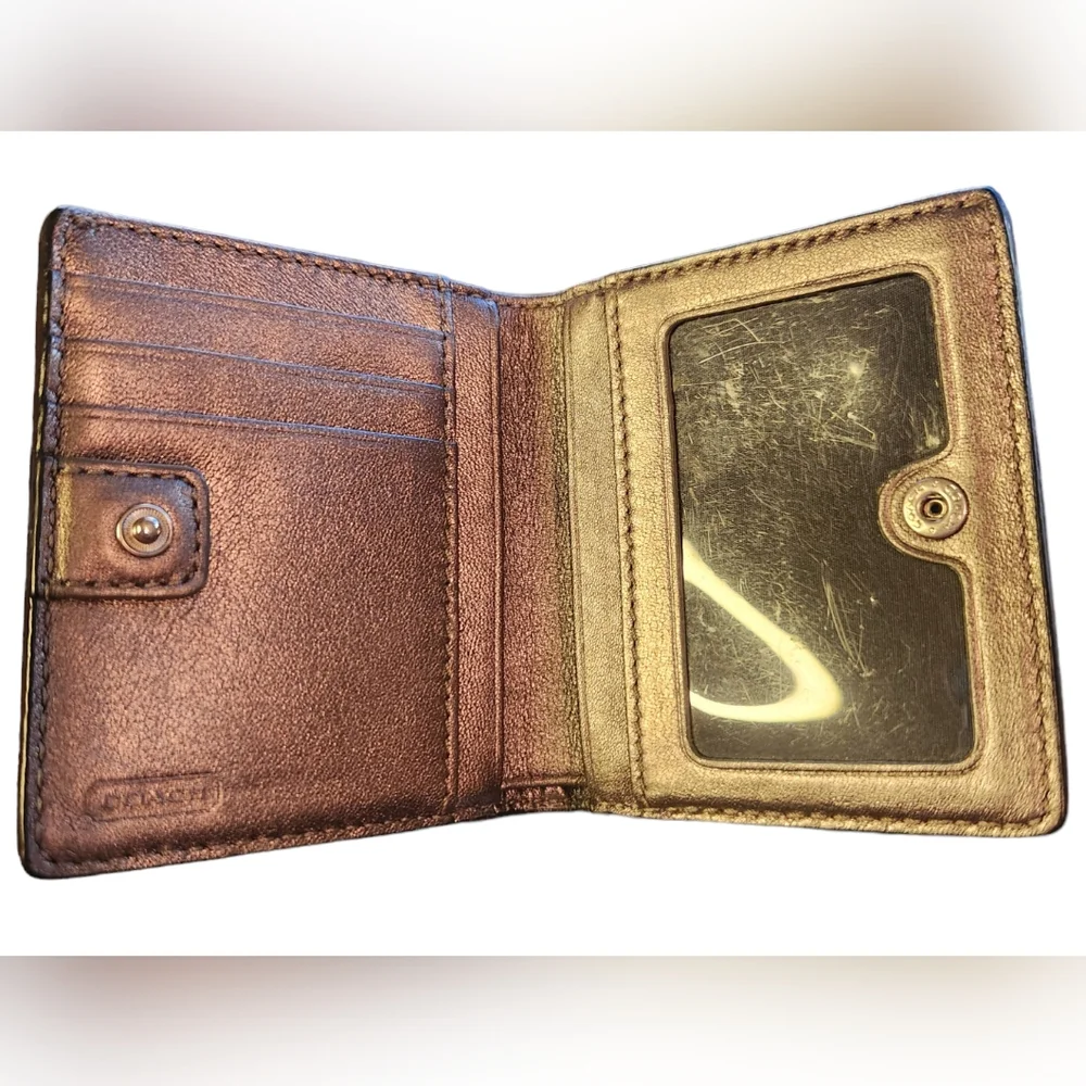 COACH SMALL‎ WALLET. EUC